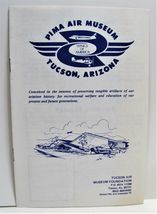 LISTING OF AIRCRAFT OF THE PIMA AIR MUSEUM TUCSON ARIZONA WINGS OF AMERICA - $4.99
