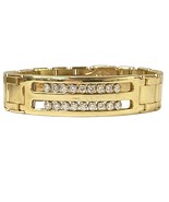 Men&#39;s Bracelet 14kt Yellow Gold 446144 - $132,663.08 MXN