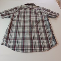 George Button-Down Collar Men's Multicolor Cotton Shirt Short Sleeve M (38-40) image 2