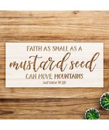Faith can Move Mountains Stencil Pattern for Walls and Crafts, Reusable ... - €12,83 EUR+
