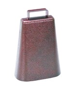 Big STEEL COW BELL Large 7&quot; TALL Loud Steel Metal Handle dinner supper C... - $675.10 MXN