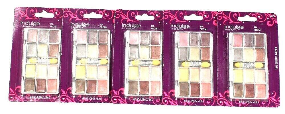 Primary image for 5 Indulge In Beauty 0.28 Oz 00322 Glam Eye Essentials Holiday 12 Cream Eyeshadow