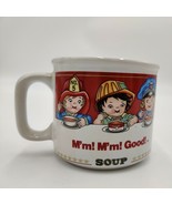 Vintage Campbell&#39;s Kids Soup Ceramic West Wood 1997 Mug 14 ounces M&#39;m M&#39;... - $166.26 MXN