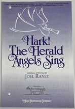 Hark the Herald Angels Sing by Joel Raney SATB Chorus Piano Sheet Music Hope Pub - £3.93 GBP