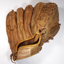 VTG Johnny Walker JW604 Pro Baseball Glove R Hand Leather Scoopocket Fle... - $9.70