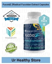 FucoidZ ZRadical Fucoidan Extract 60 Caps (2 PACK) Youngevity *LOYALTY R... - $83.95
