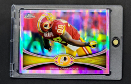 2012 Topps Chrome Refractor #8 Brian Orakpo Washington *Great Looking Card* - £1.59 GBP