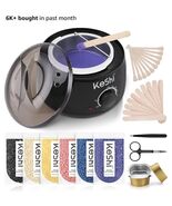 Keshi Painless Waxing Kit with Hard Wax Beans for Full Body, Legs, Face ... - $29.58