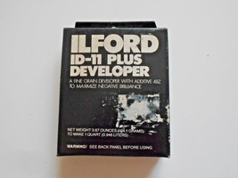Vintage Ilford ID-11 Plus Developer Net Weight 3.67 oz.  - $12.86