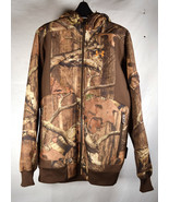 Under Armour Realtree Camo Forest Fleece Lined Camo Zip Hoodie Jacket S - £77.53 GBP