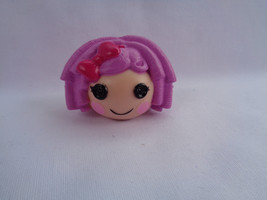 Lalaloopsy Mini Pink Hair Pillow Featherbed Doll Head Pencil Topper - $1.13
