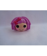 Lalaloopsy Mini Pink Hair Pillow Featherbed Doll Head Pencil Topper - £0.88 GBP