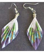 Cute Plastic Fan Pierced Earrings – BEAUTIFUL COLORFUL DESIGN – EXCELLEN... - $376.75 MXN