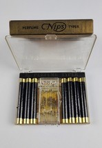 Vintage Perfume Nips Typer Set w/ Box 55+ Individual Nips w/ Paperwork - £109.49 GBP