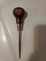 Vintage Stanley USA 69-122 Scratch Awl Hole Punch Woodworking Carpenter ... - $13.47