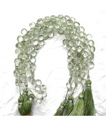 Natural Green Amethyst 7-8mm Faceted Heart Gemstone Beads 8&quot; Strand BDS-... - £75.61 GBP