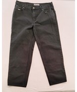 Windriver Men&#39;s Black Jeans Size 40X32 Cotton Tapered Leg High Rise - $7.92