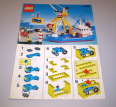Used Lego INSTRUCTION BOOK ONLY #6541 Intercoastal Seaport / No Legos in... - $15.95