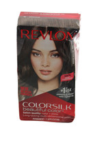 Revlon Permanent Hair Dye Colorsilk  Medium Brown 4.4 oz Distressed Package - £6.95 GBP