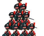 French Revolutionary Wars Scottish Highland Bagpipes 10 Minifigures Lot - $19.89