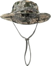 MIL-TEC Phantomleaf Cotton Ripstop Adjustable Boonie Tactical Outdoor Ha... - $24.43