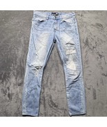 RSQ Seattle Skinny Tapered Distressed Denim Jeans Men’s 31x32 Tag See Pics - $899.66 MXN