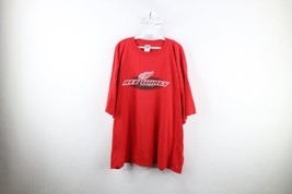 Vtg Y2K 2002 Mens 3XL Faded Stanley Cup Champs Detroit Red Wings Hockey T-Shirt - £27.12 GBP