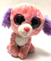 Ty LONDON Pink Dog Beanie Boo 6&quot; Plush Figure - $9.90
