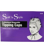 Package of Twelve Professional Disposable Tipping Caps plus metal needle - $16.72