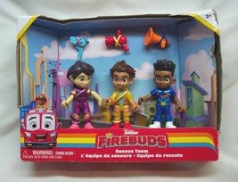 Walt Disney Junior FIREBUDS RESCUE TEAM TOY FIGURE SET NEW - £11.46 GBP