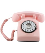Sangyn Retro Rotary Telephone 1960S Style Old Fashioned Vintage Home Pho... - £44.83 GBP