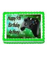 Xbox Gaming remote controller party edible cake topper frosting sheet - $8.98 - $9.99