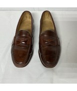 Allen Edmonds Newcastle Shoes Mens Size 11.5 E Penny Loafers Made in USA - $72.31 CAD