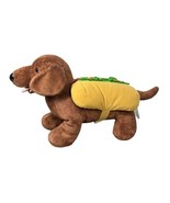 Build A Bear Plush Stuffed Dachshund Weiner Dog with Hot Dog Costume 20&quot; - $24.74