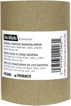 Masking Paper 3&#39;&#39; in. W x 180&#39; ft. L, Brown - Trimaco - 12903 - $18.21 MXN