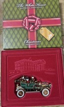 NEW White House Christmas Ornament 2012 Historical William Howard Taft First Car - $8.91