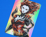 Marvel X-Men Phoenix Rainbow Foil Holographic Character Figure Art Card - $14.99