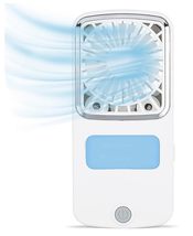 KME DailyTrade Air Pocket Chill Handheld Mini Fan: Rechargeable Personal Air Coo - £11.18 GBP