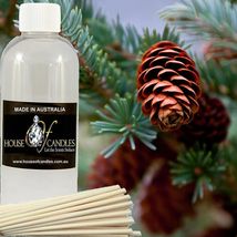 Balsam &amp; Cedar Scented Diffuser Fragrance Oil Refill Air Freshener FREE Reeds - £10.22 GBP+