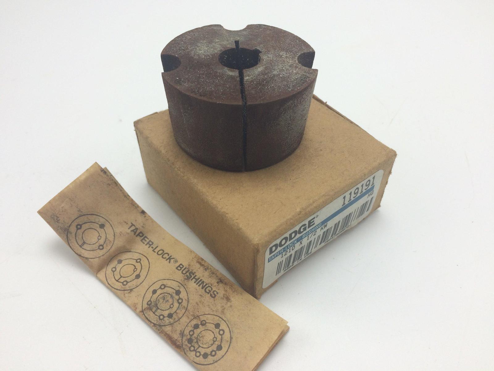 Dodge 119191 Taper-Lock® Bushing 1210 X 1/2 KW  - $10.75