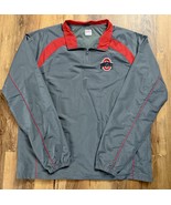 Ohio State Buckeyes Varsity Authentic Apparel Mens Quarter Zip Extra Lar... - $44.65 CAD