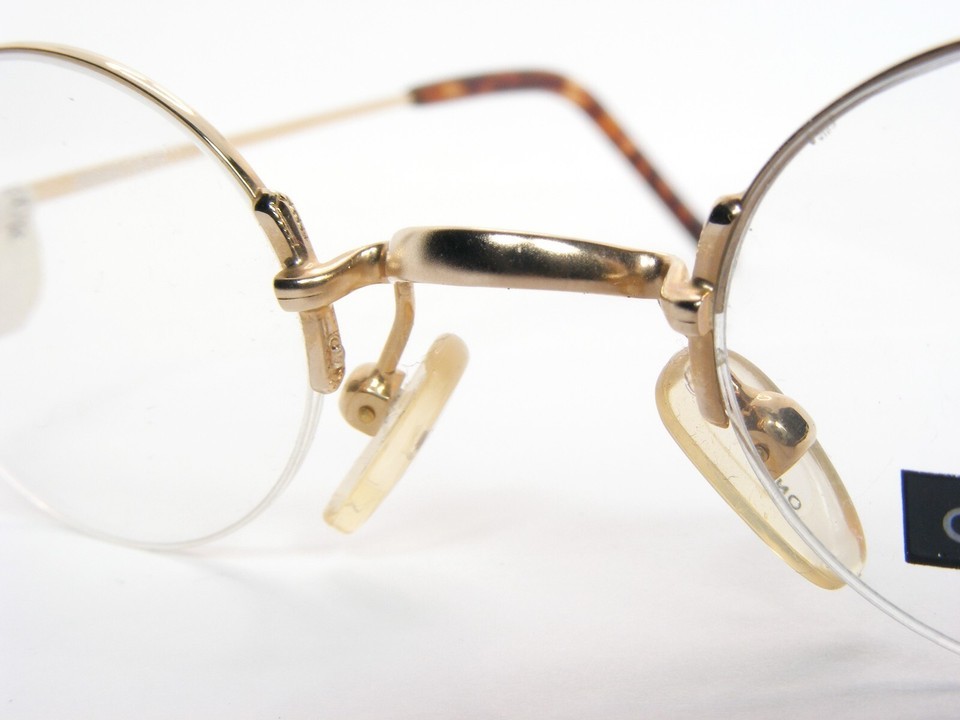 Vintage GIORDANO GA179 C2 Gold UNIQUE RARE EYEGLASSES GLASSES FRAME 40-35-137mm Item image 9