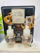 1 Twin Pack Koze Place Essential Oil Refills Cozy Woods &amp; Amber - 2 Bott... - $177.44 MXN