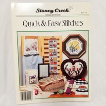 Quick &amp; Easy Stitches Cross Stitch Leaflet 148 Stoney Creek 1996 Snowman... - $15.99