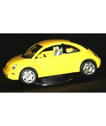 Burago Yellow Model Volkswagon Beetle 149980 AA19-1615  Vintage - €78,13 EUR
