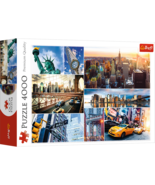 4000 piece Jigsaw Puzzles, New York - collage, NYC, Statue of Liberty, Brooklyn  - $62.99