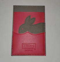 Hilton Honors Bunny Rabbit Hotel Card Holder Wallet 4.5&quot; from Hong Kong China - £22.93 GBP