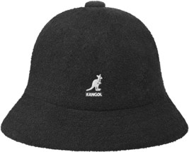 Kangol Mens Bermuda Casual Bucket Hat Black L B4HP - £35.93 GBP