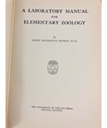 1934 Laboratory Manual for Elementary Zoology Libbie Hyman Ecology of th... - £13.57 GBP