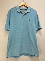 Banana Republic Mens Short Sleeve Blue Teal Polo Shirt Mens Size XL - $12.71